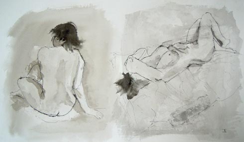 Languor, 2011 (ink on paper)