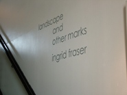 Landscape and Other Marks, exhibition photo 1