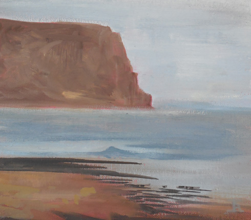 Wave to Hoy, 2016 (oil on canvas on board)